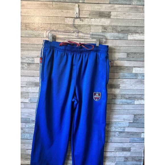 Men’s Akadememiks Jogging Pants Blue Size Medium - Picture 3 of 13